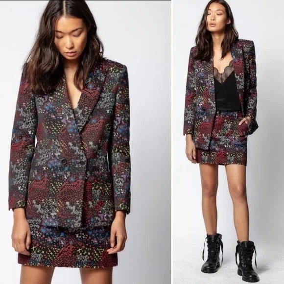 COPY - Zadig & Voltaire Visko Jac Glam Jacket - Picture 4 of 4